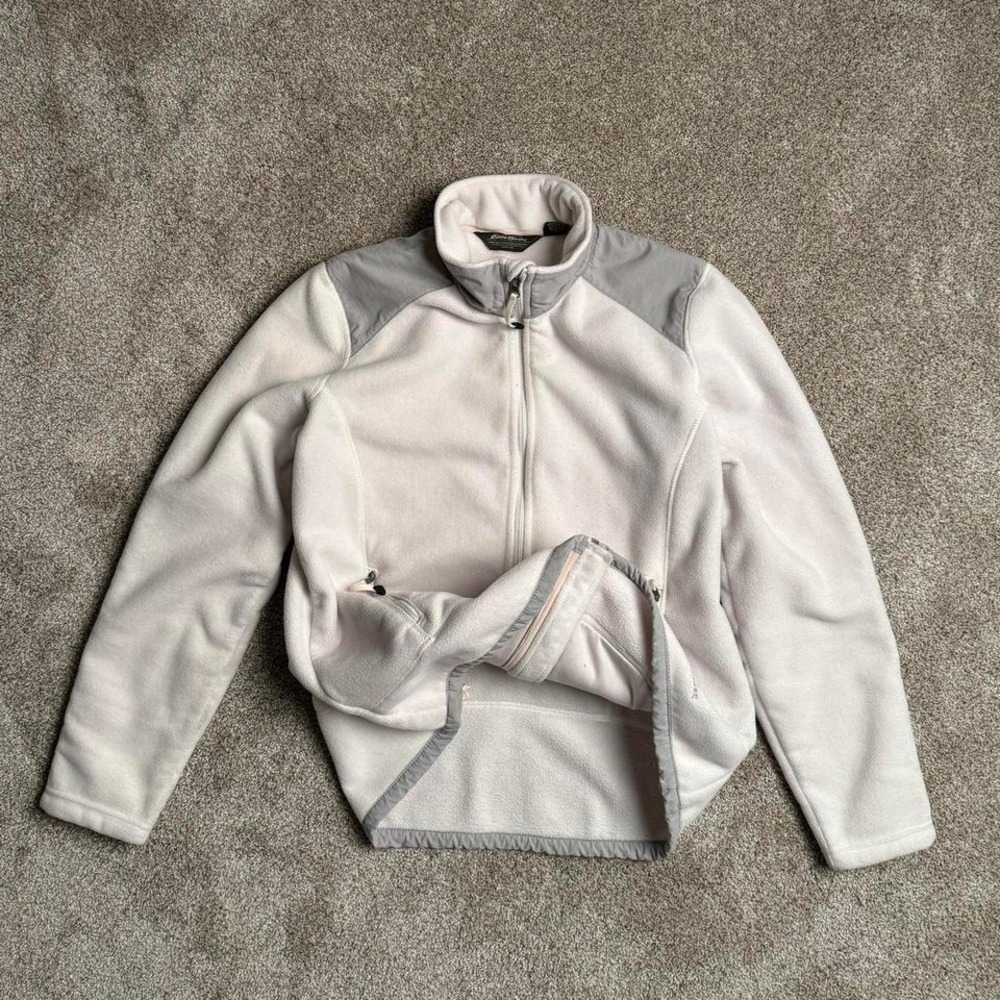 EDDIE BAUER TWO TONE‎ FLEECE JACKET